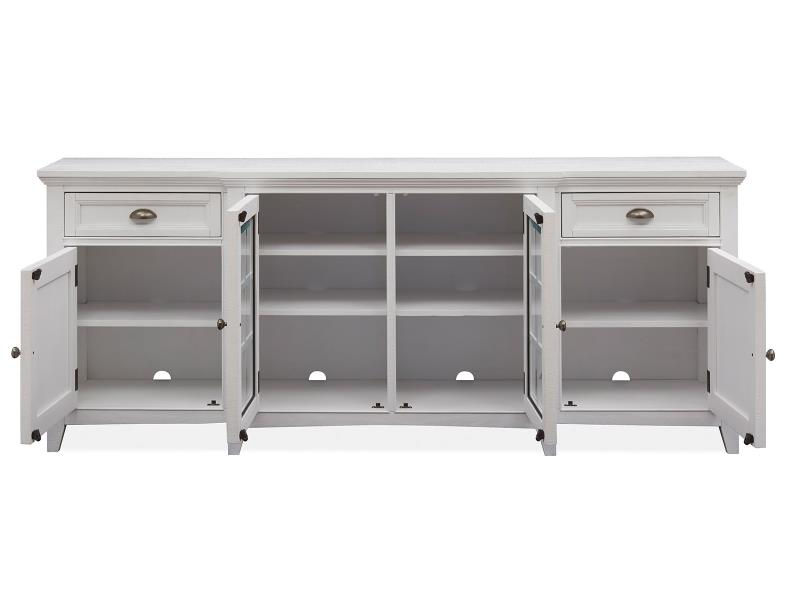 Thumbnail: Heron Cove Chalk White 80" Console