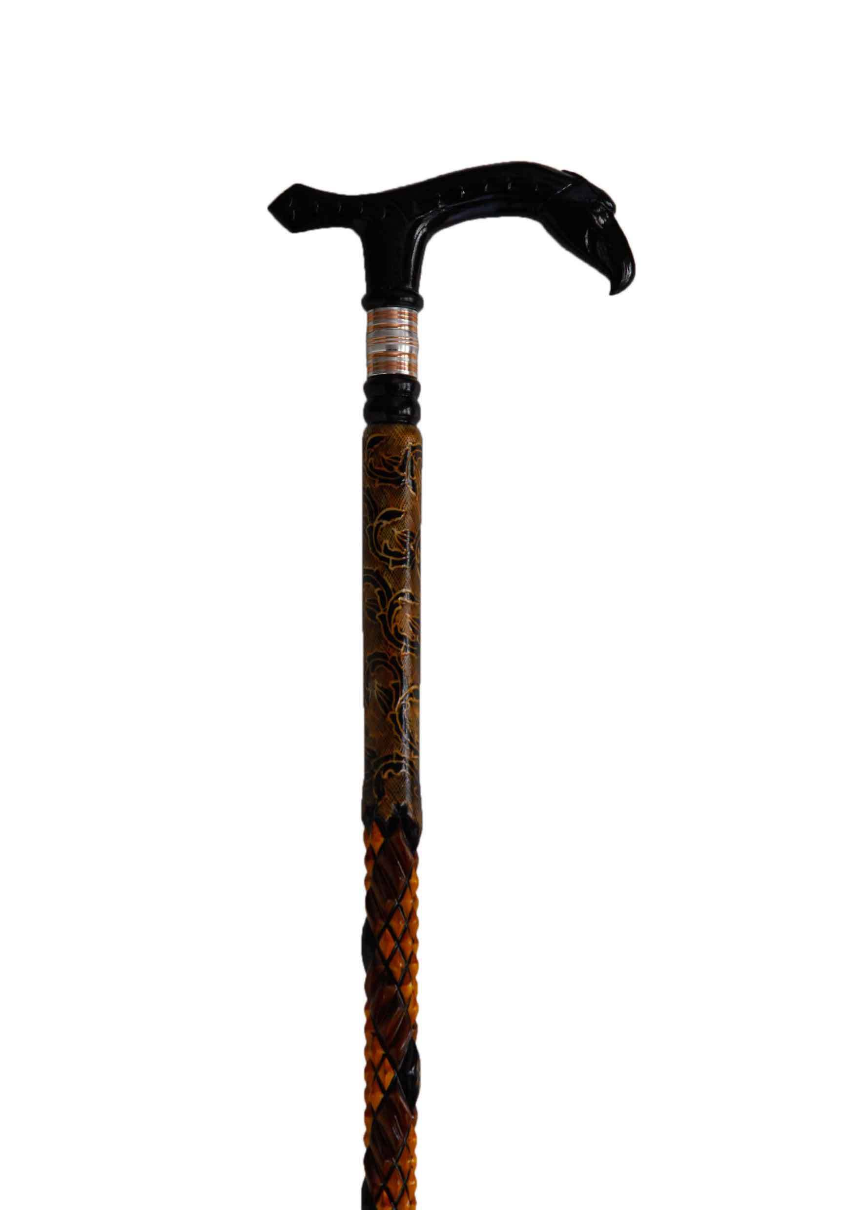 walking stick with eagle handle