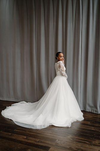 british bridal wedding dress lace