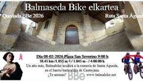 Ruta Santa Águeda 
2ª Quedada BBe 2026