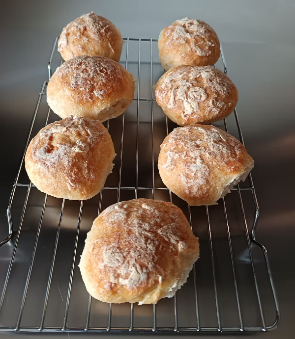 Gluten-Free, Sugar-Free Bread Buns