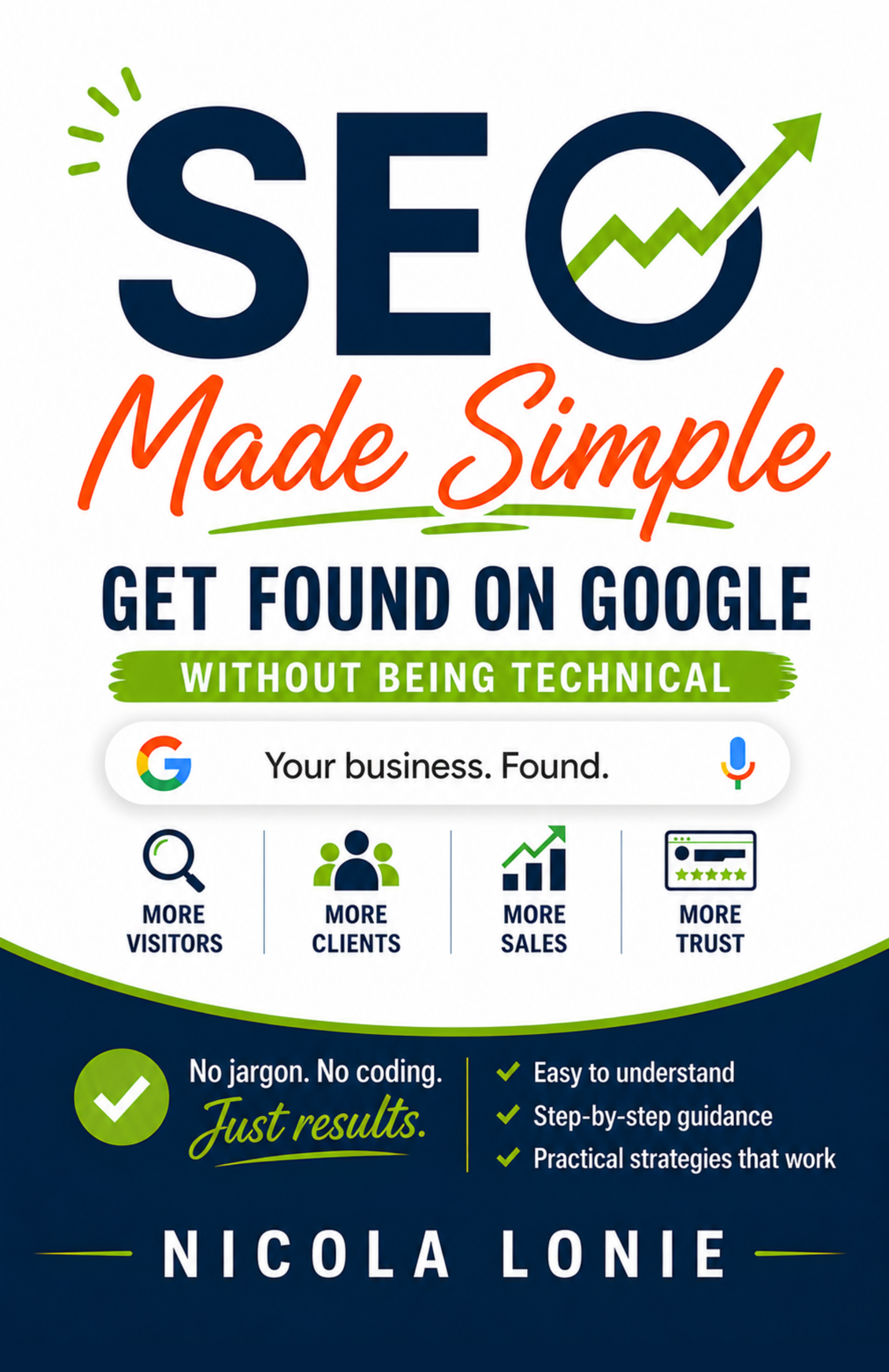 SEO Made Simple by Nicola Lonie book cover