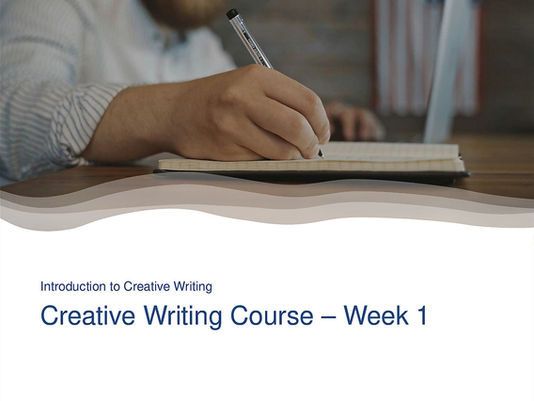 WEEK 1 - What is 'Creative Writing'?