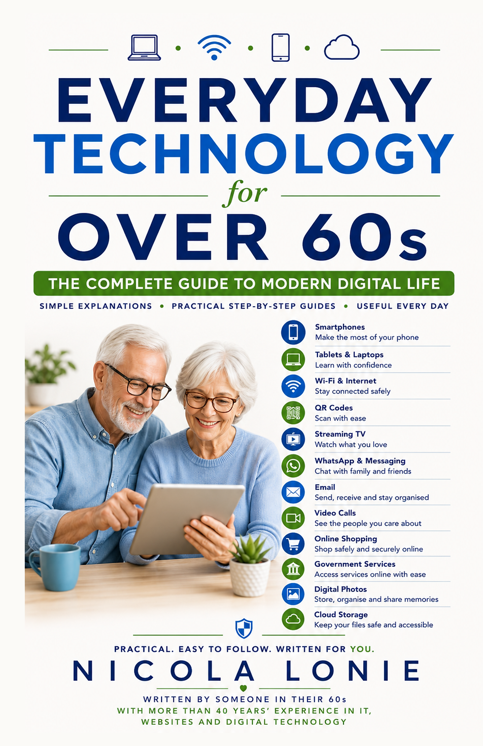 Everyday Technology for Over 60s by Nicola Lonie book cover