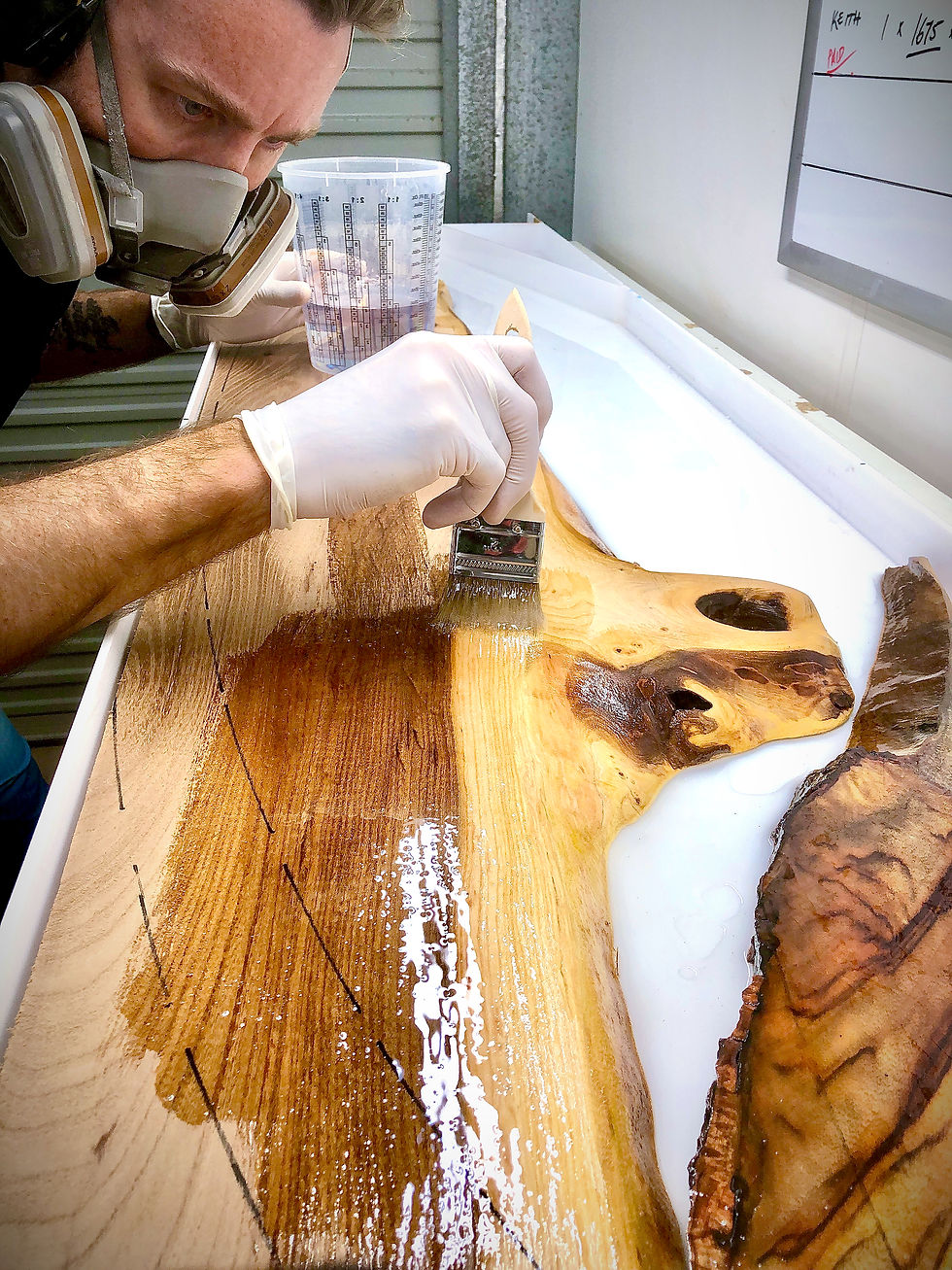 Manifesting the Ocean in Timber and Resin: The Story of Hardwood Tides