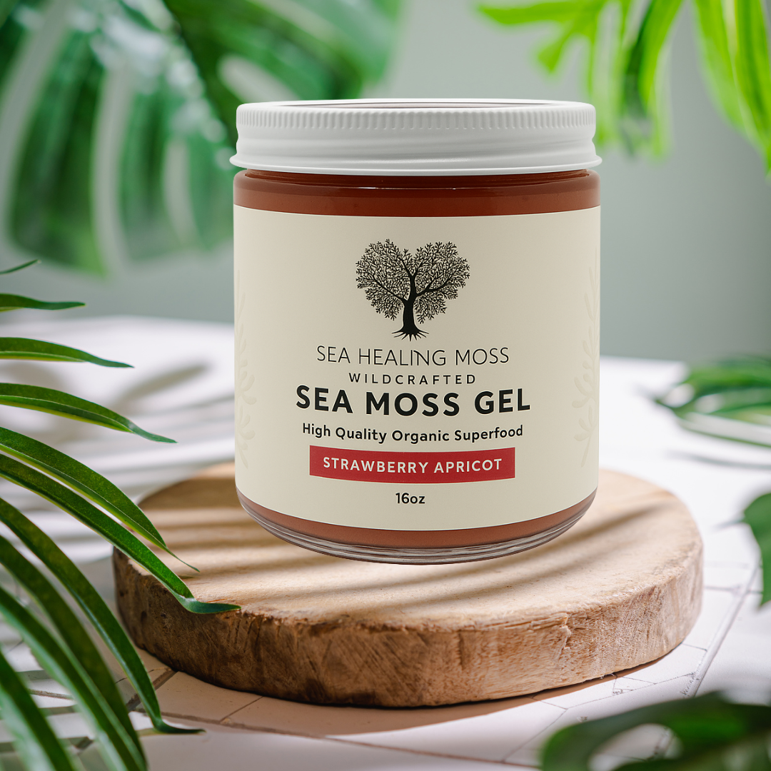 STRAWBERRY APRICOT SEA MOSS GEL