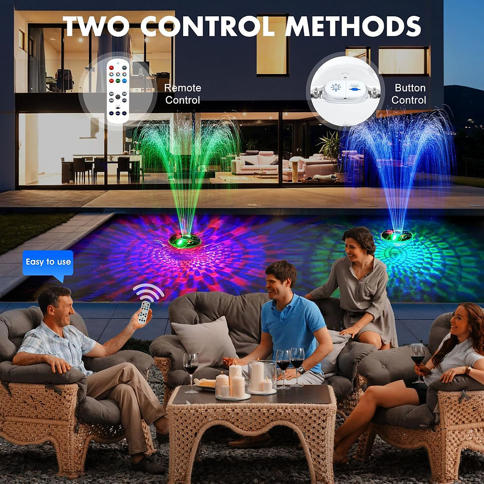 Thumbnail: Pool Fountain with Remote