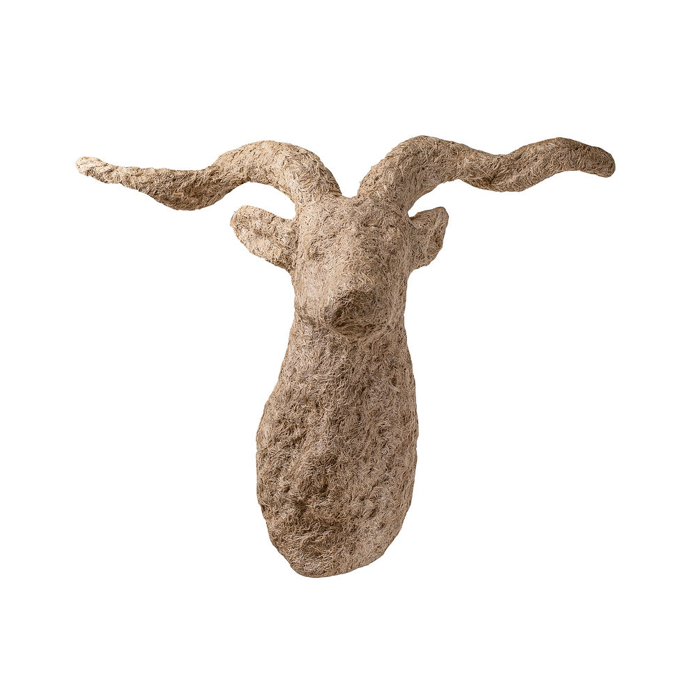 BILLY THE SISAL AND PAPIER MACHE WILD GOAT