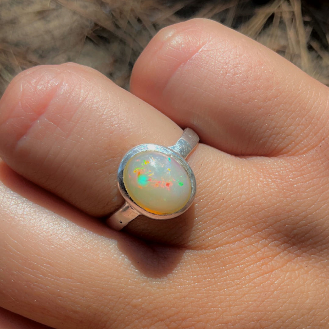 Opal "Candle Fire"