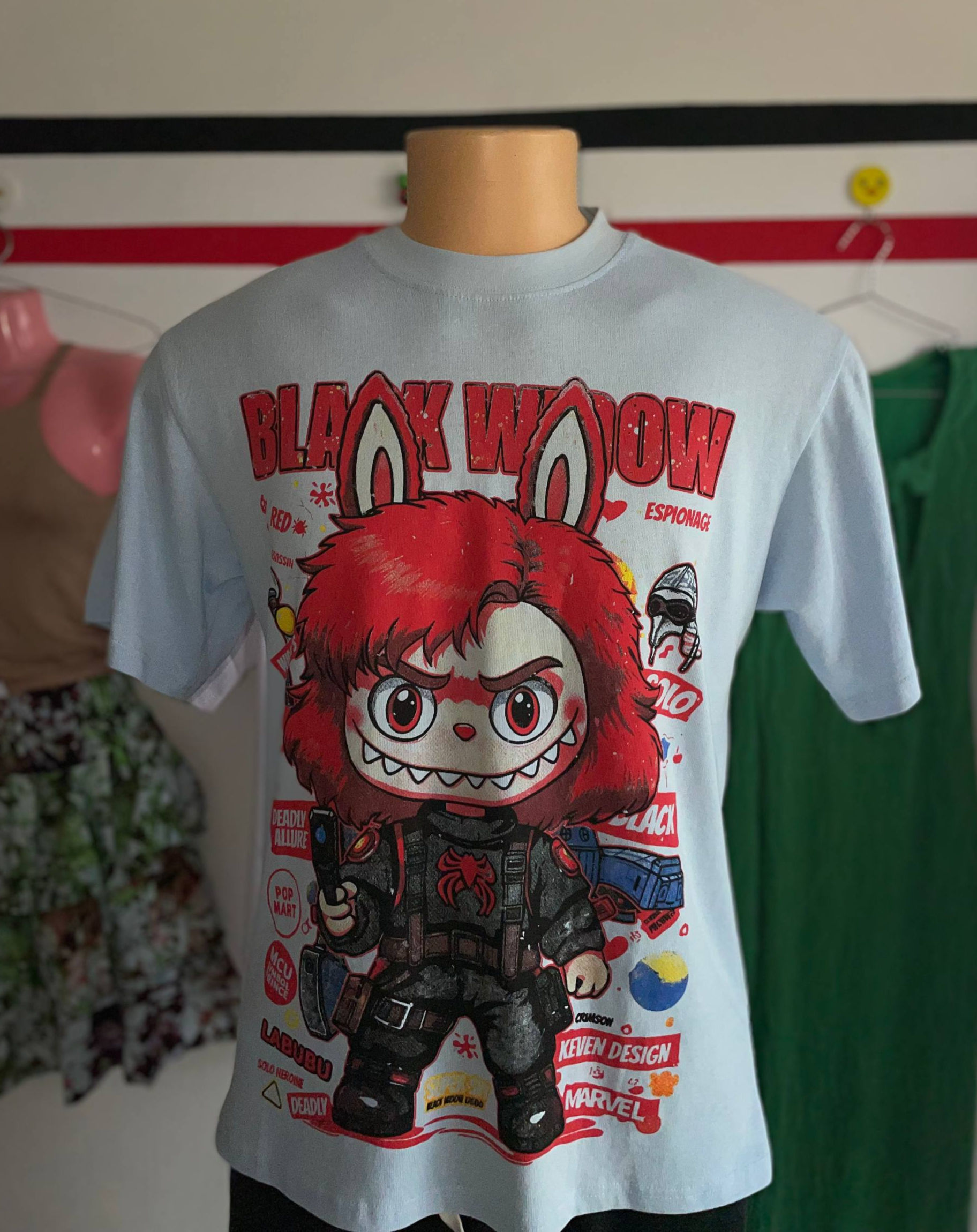 tee shirt stylé tableau