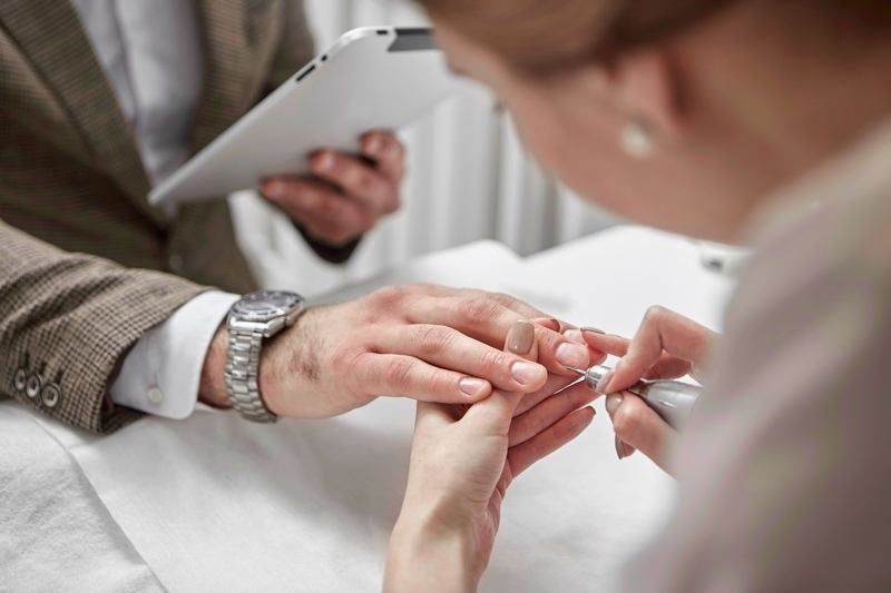 Men's Manicure & Pedicure in Al Ain