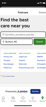 Fidelity Health app Prepare for Parenthood checklist