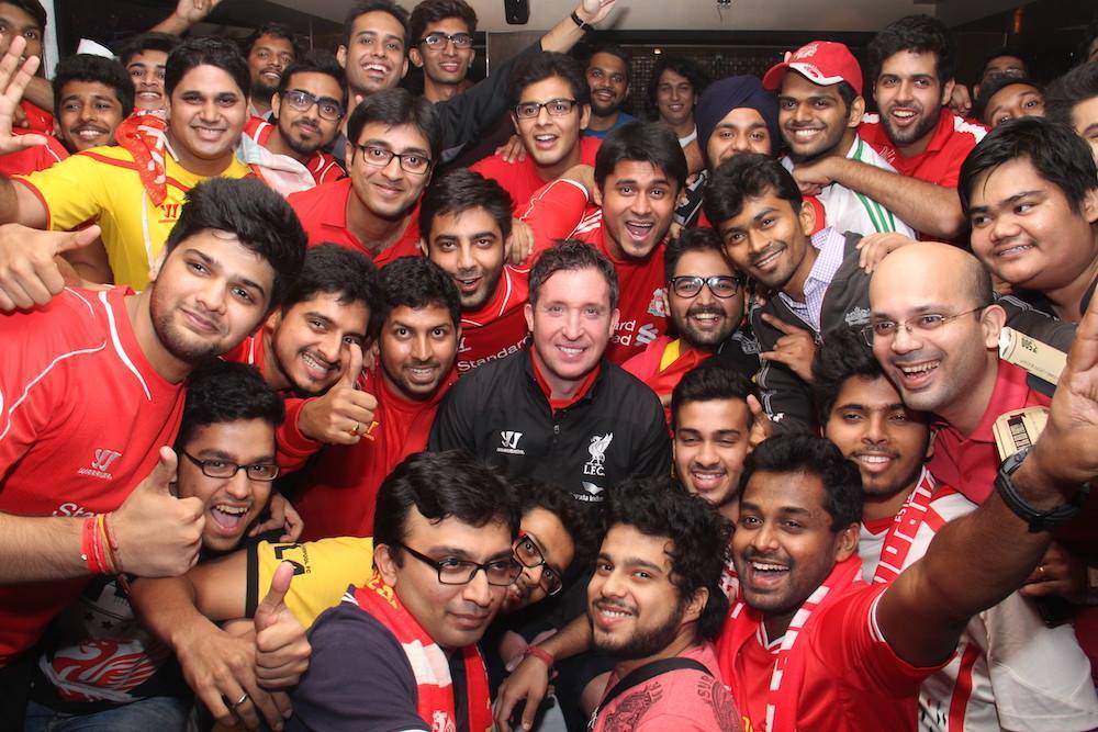 Robbie Fowler in Mumbai