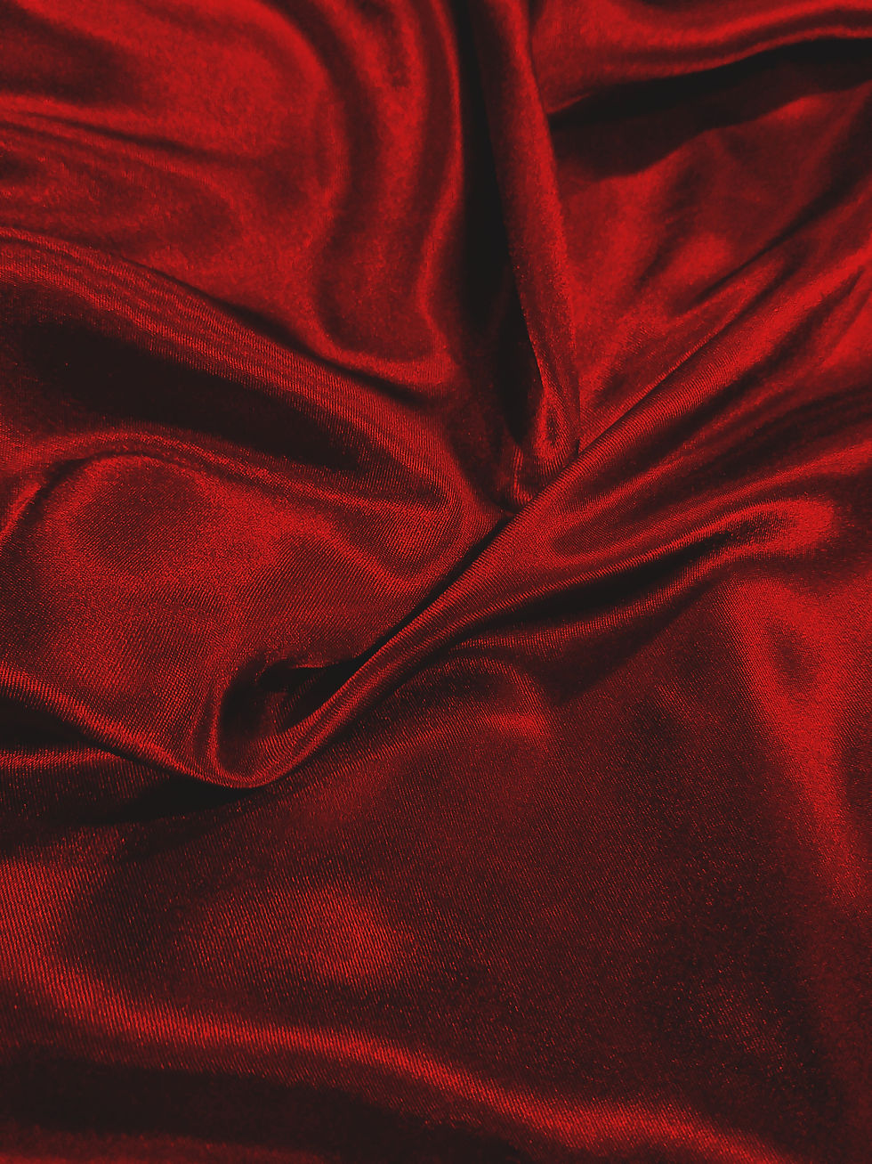 Red Satin Fabric