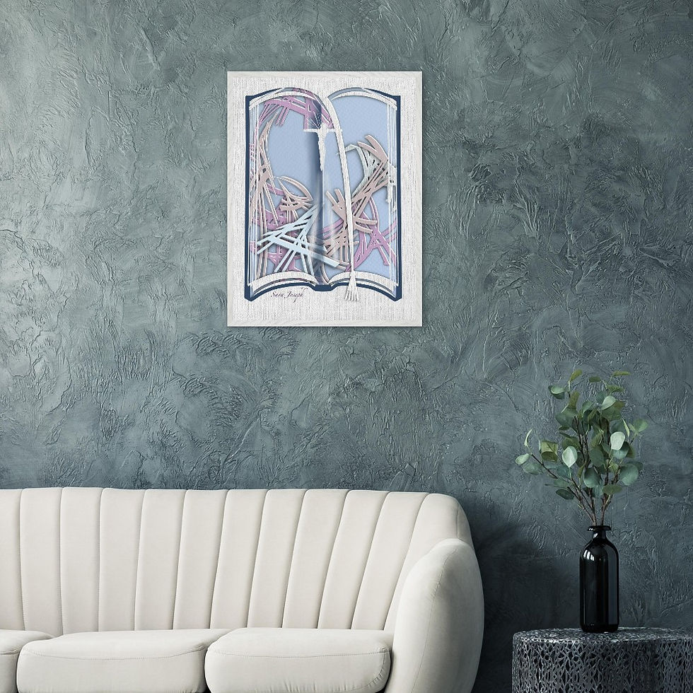 Thumbnail: The Holy Bible, Premium Wooden Framed Poster