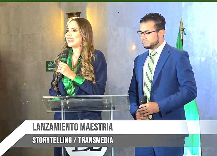 El 18 de agosto 2023, La Universidad Metropolitana de Honduras (UMH), presentó una nueva Maestría en Storytelling Transmedia.