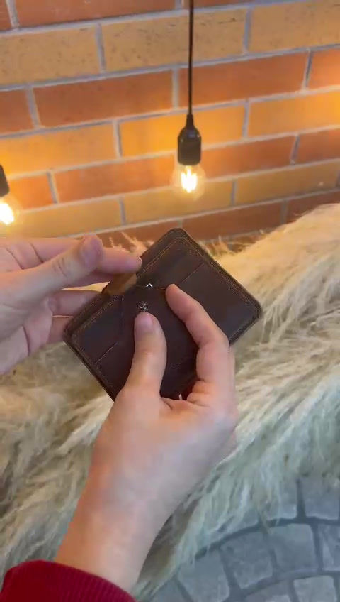 Küçük resim: Erkek Deri Kartlık Model 05