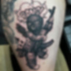 chicano cherub tattoo