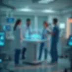 Représentation de l'IA générative dans le monde de la santé