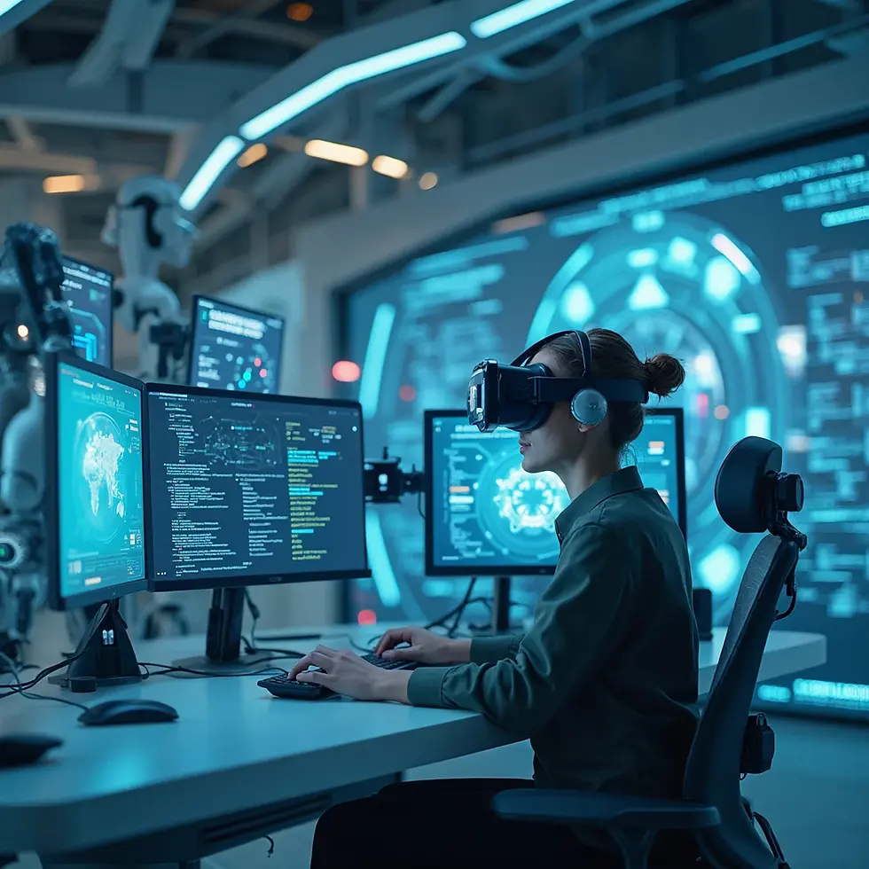 IA et emploi compétences du futur formation professionnelle orientation professionnelle apprentissage en ligne réalité virtuelle