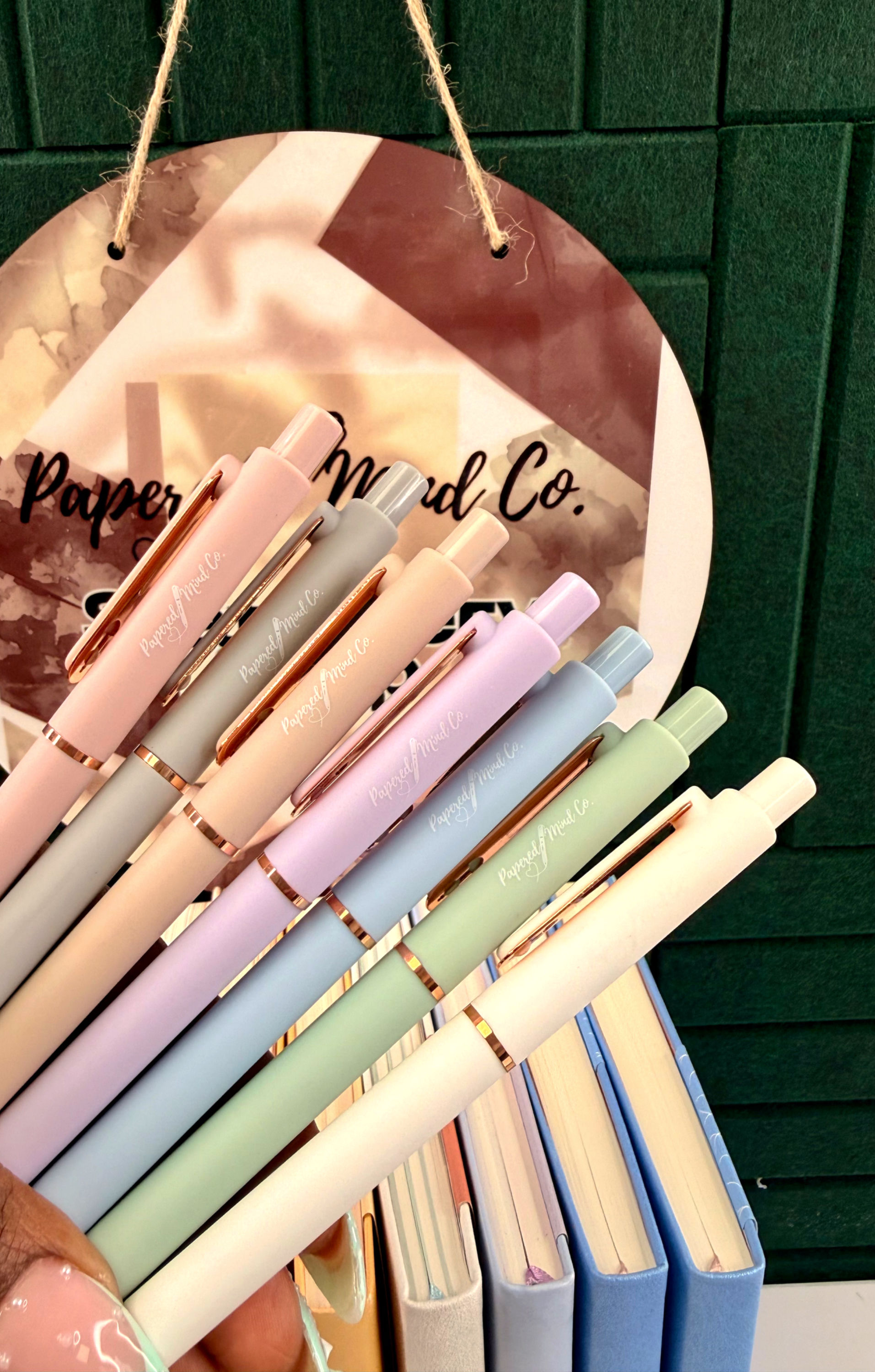 Soft Touch Macaron Gel Pen