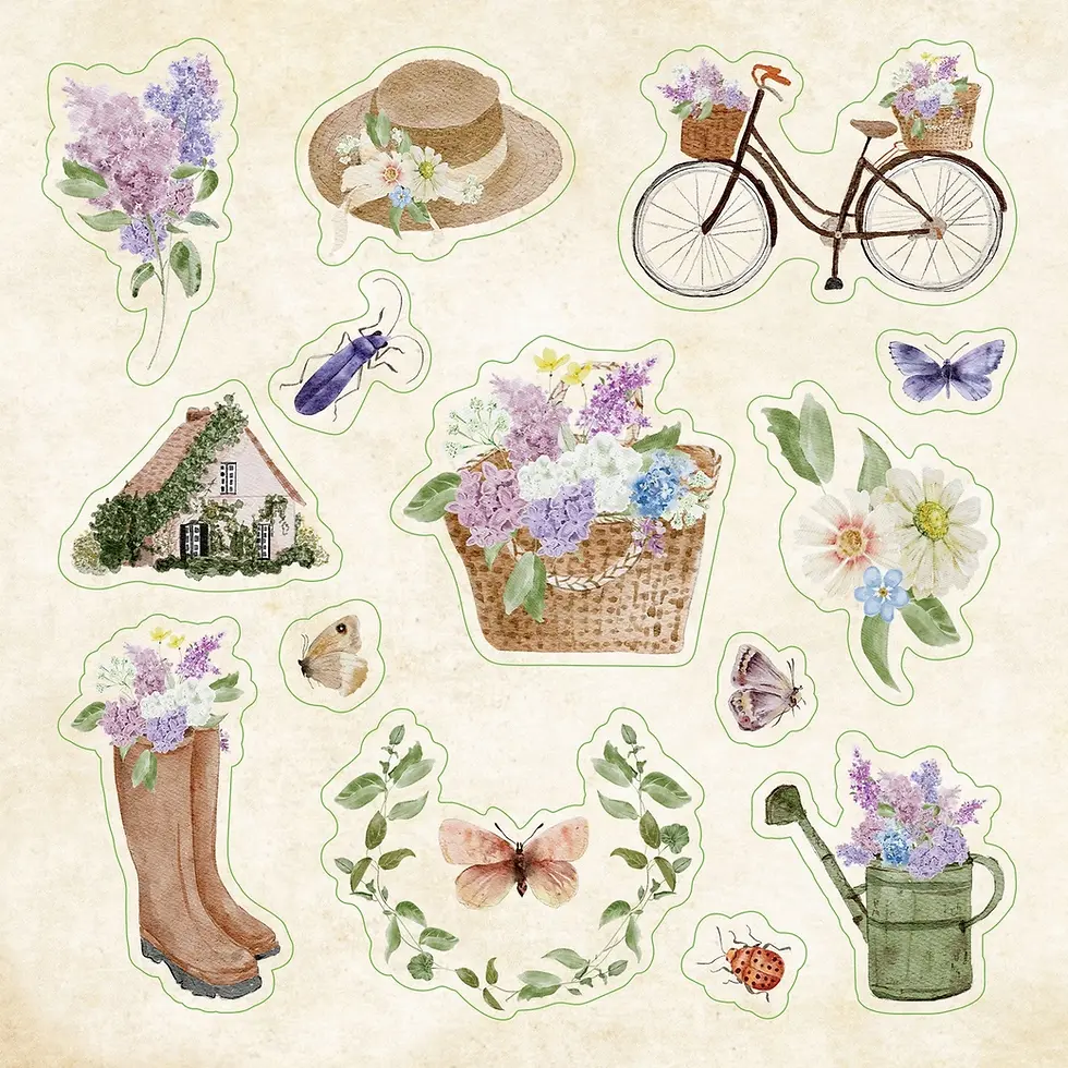Thumbnail: Cottagecore Sticker Book