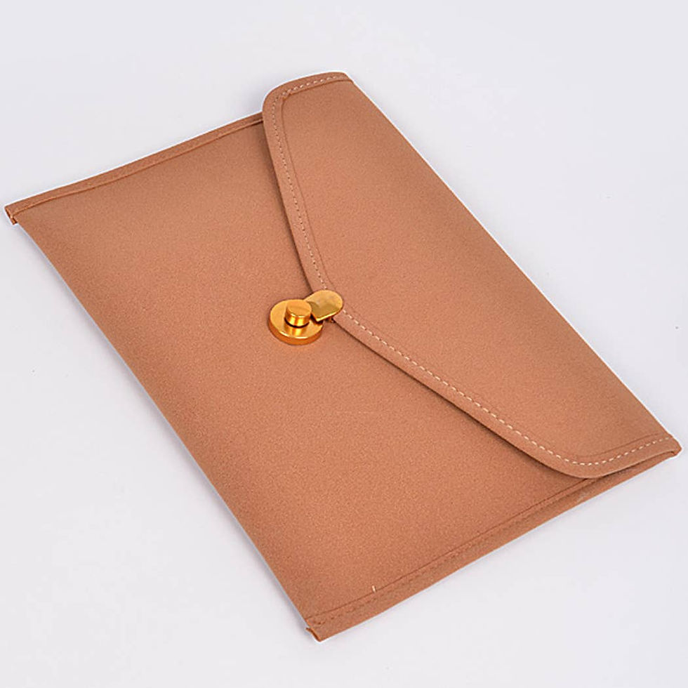 Thumbnail: 3AM BY H&D ACCESSORIES - Faux Leather Envelope clutch