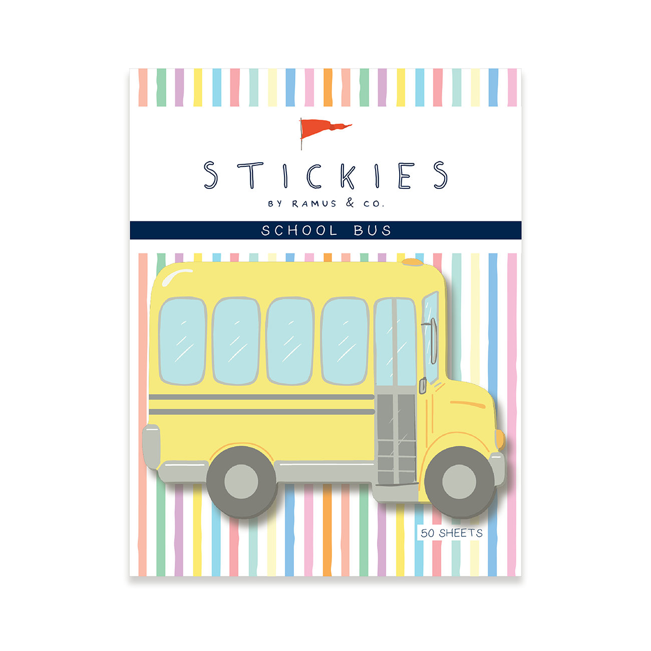 School Bus Stickies