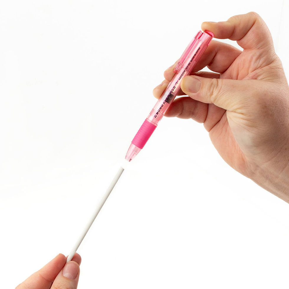 Thumbnail: Tombow - MONO Knock Eraser - Pink
