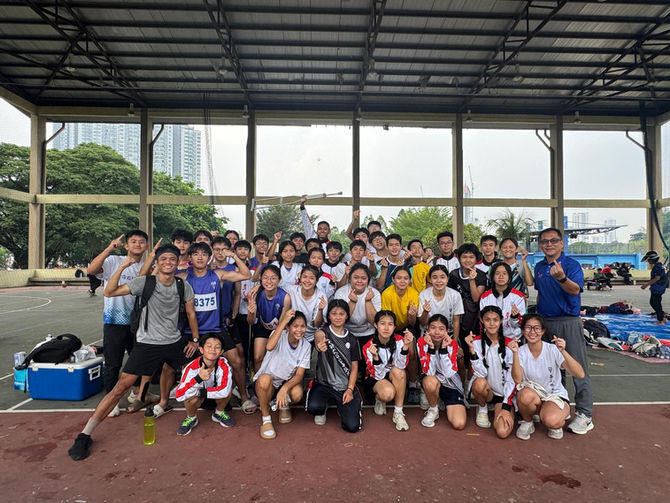 [校园新闻] 田径队Pudu区学联田径赛勇夺团体总成绩第三