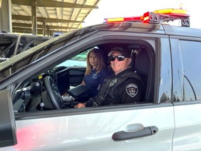 Dr. Hope with Officer Image