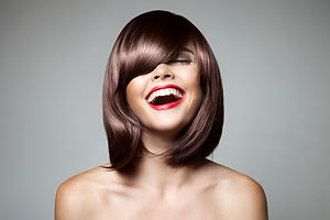 short brown hair