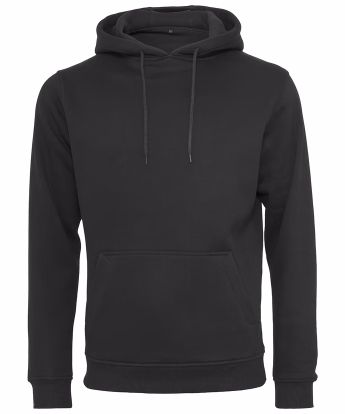 Un sweat  à capuche noir. AZENCY STUDIO pour le confort et style décontracté.