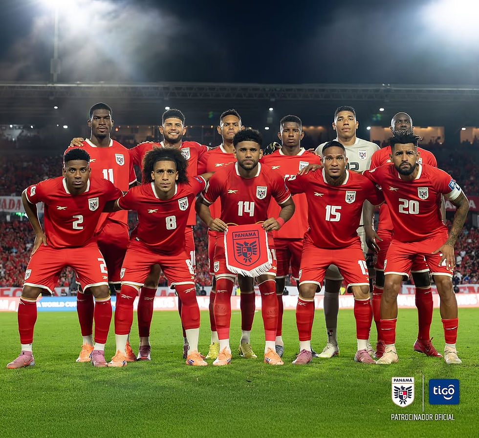 Panamá a su segundo Mundial de Fútbol. 
