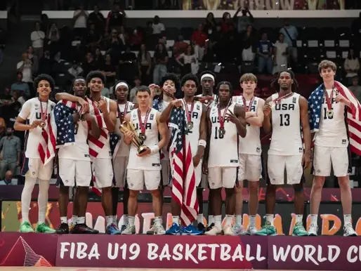 Estados Unidos regresa a la cima: los estadounidenses conquistan su noveno título de la Copa Mundial de Baloncesto FIBA Sub-19