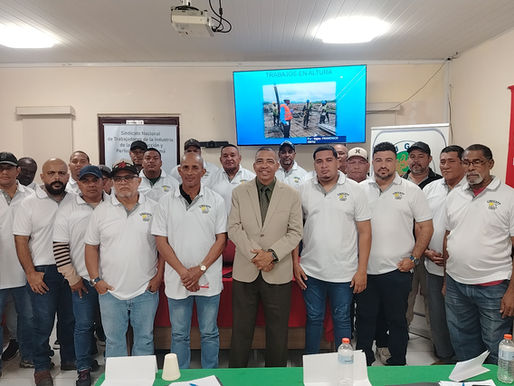 Concluye 1era "Jornada de Prevención en Obras de la Construcción" dictado por la UGT y SINTICOPP