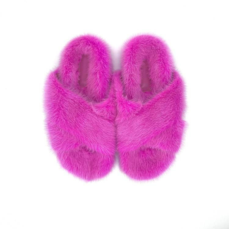 Cloud Gray Fox Slippers