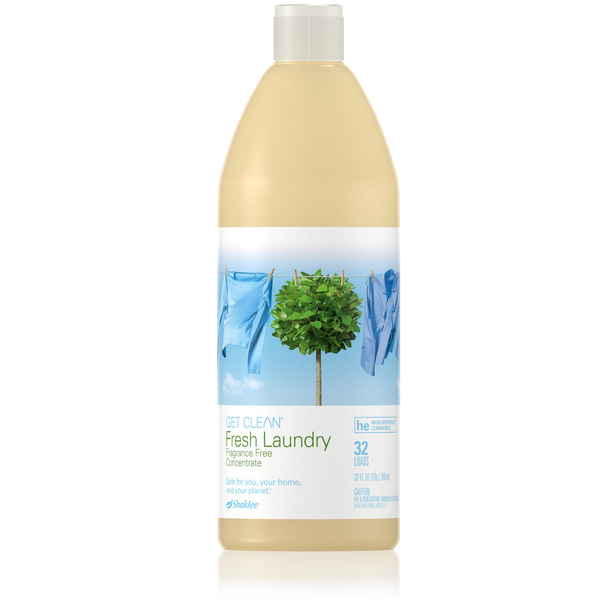 Fresh Laundry Concentrate Fragrance-Free (líquido) 32 oz.