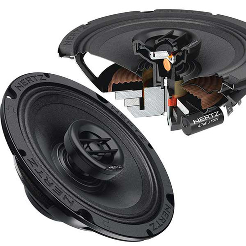 Hertz SX 165 NEO High SPL Coax Speaker Set for Harley