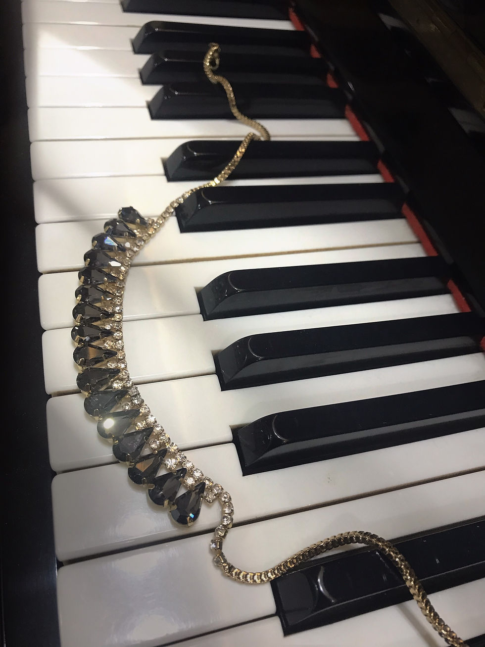 Thumbnail: Black-gem necklace