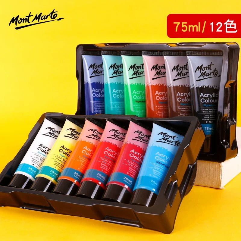 Thumbnail: Mont Mart  Acrylic Paint 18X75ml