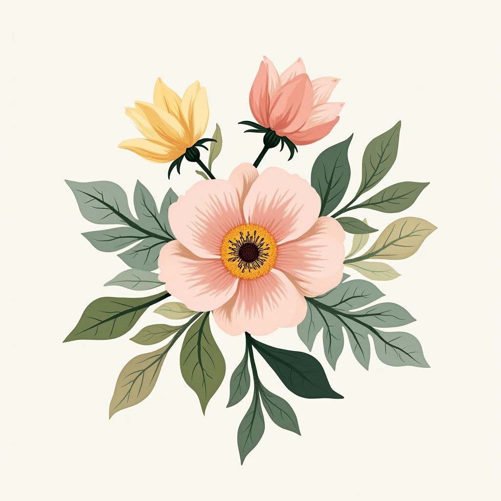 Floral Melody Print