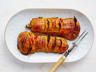 Not too much hasselback