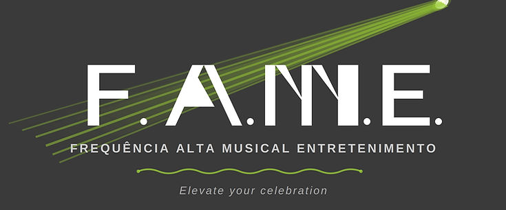 FAME Logo for Karaoke and Live DJ Business