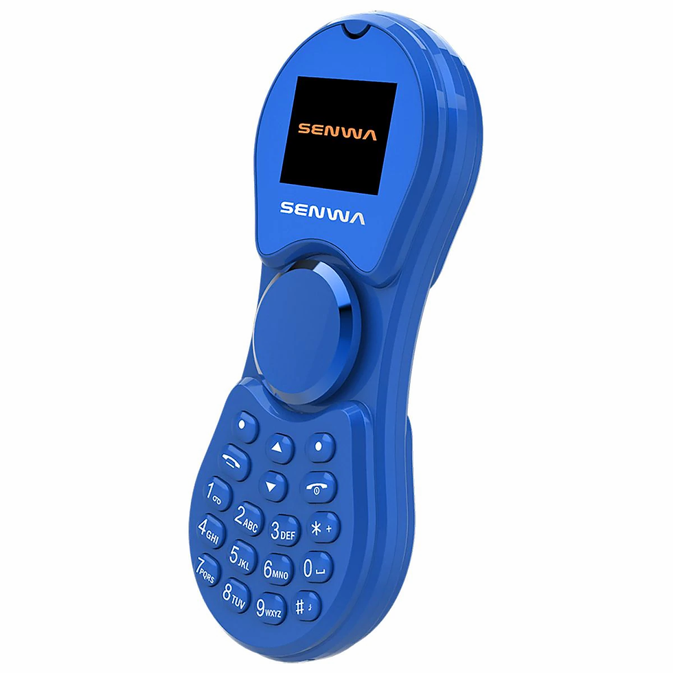 Miniatura: SENWA GSM SP-200A SPINNERPHONE AZUL