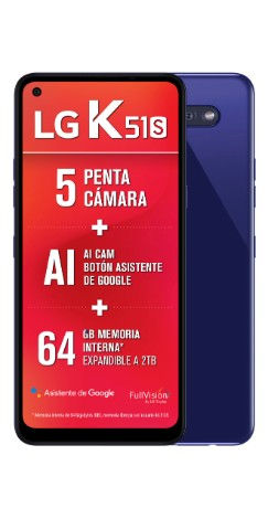 Miniatura: LG LM-K510HM K51S AZUL