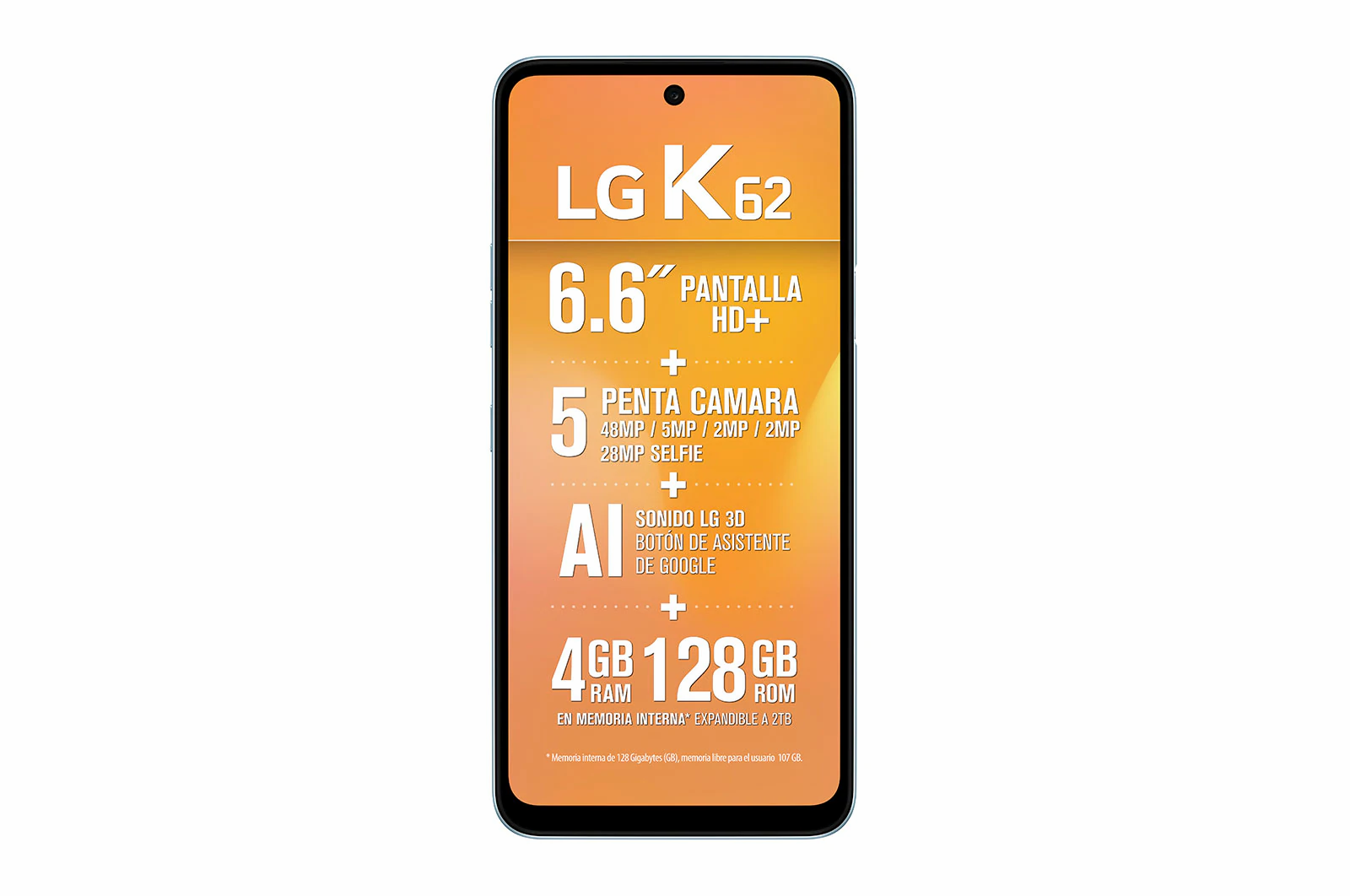 LG LMK525HM K62 AZUL