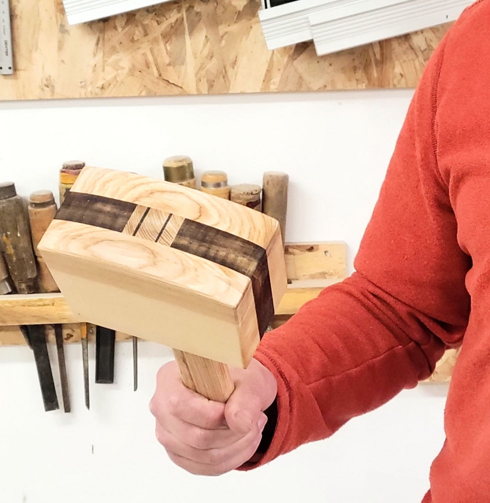 Miniature : Fabriquez votre maillet en bois