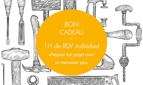 1H de rendez-vous individuel avec un menuisier pro "Je prépare mon projet"