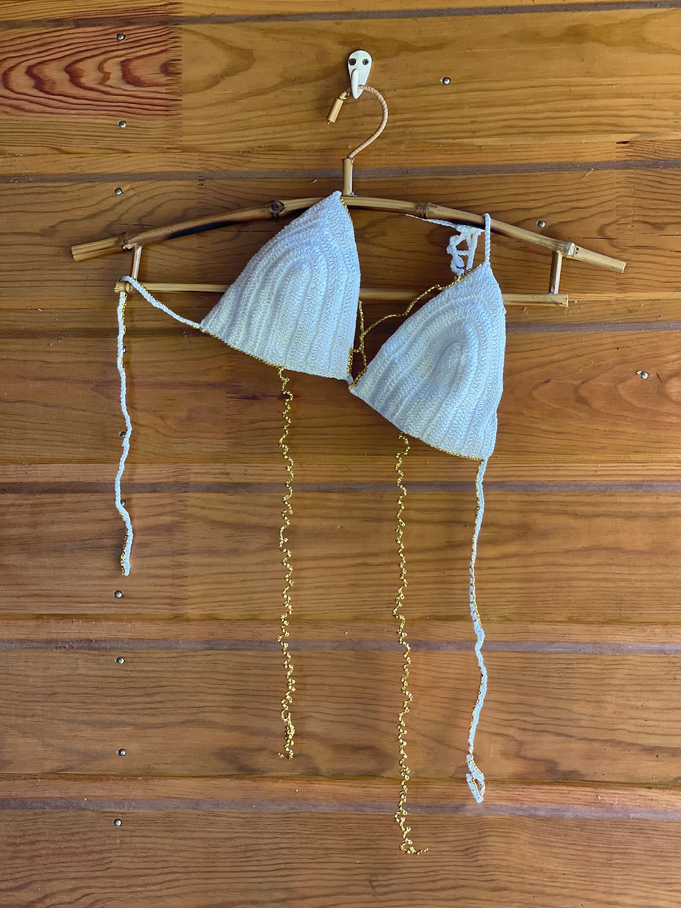 Thumbnail: Love treasure crochet bikini top